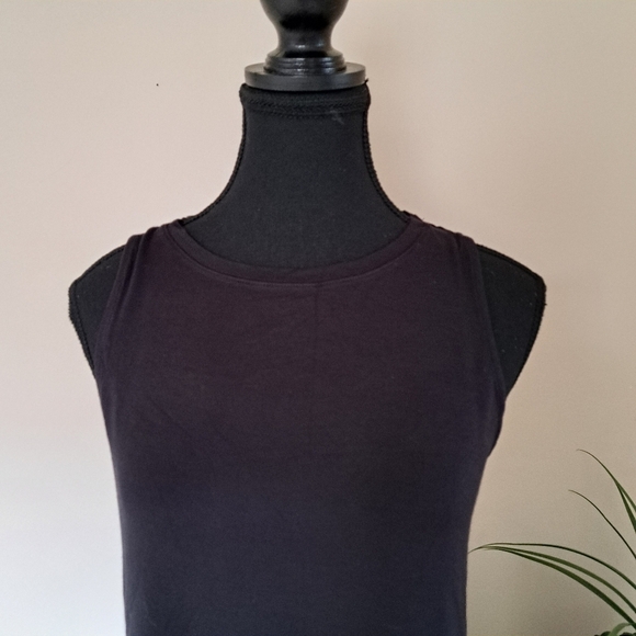 Jane and Bleecker Lounge Tanks Set Of 2 Ladies Size Small Black Sleeveless Tops - Picture 5 of 9